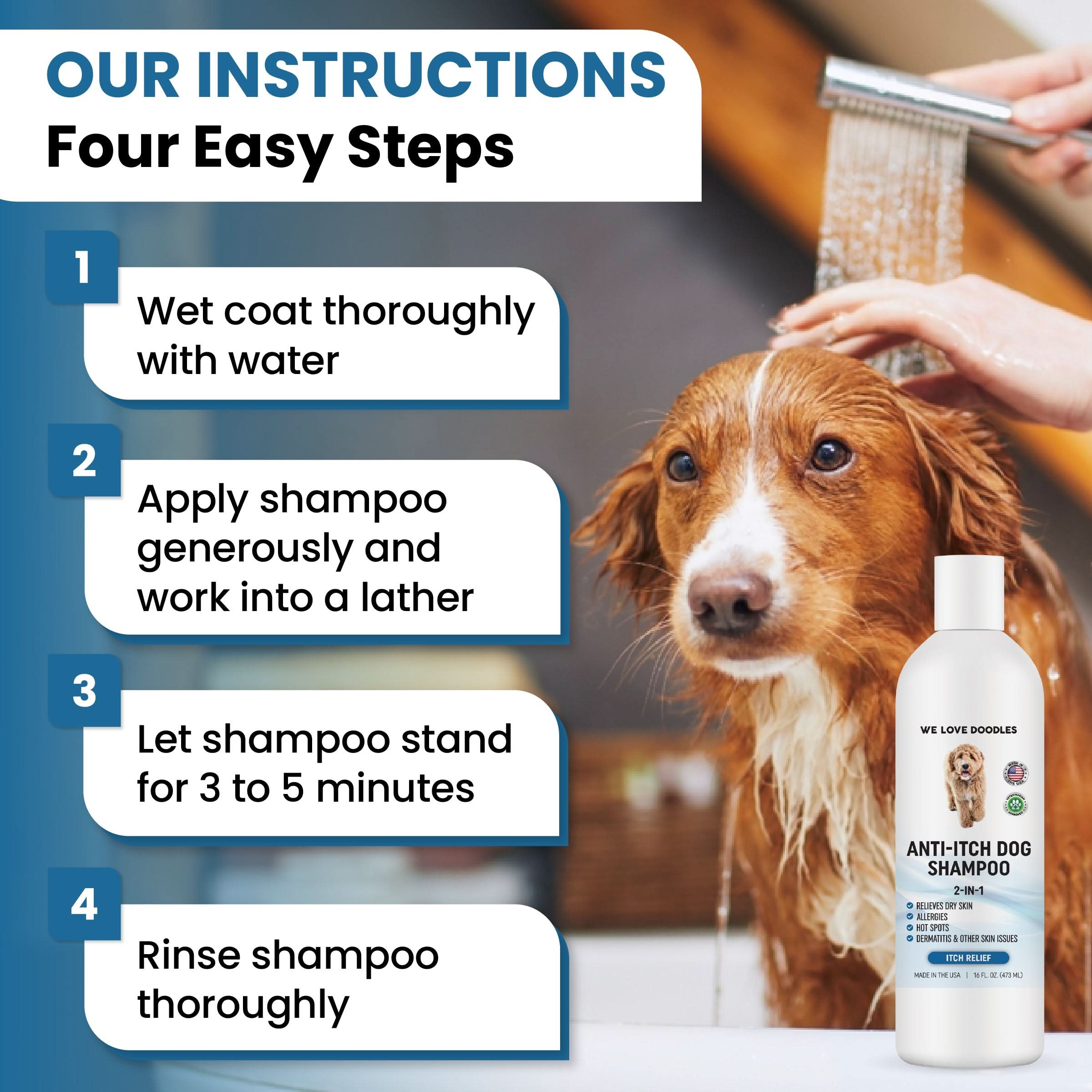 Premium Anti-itch Dog Shampoo