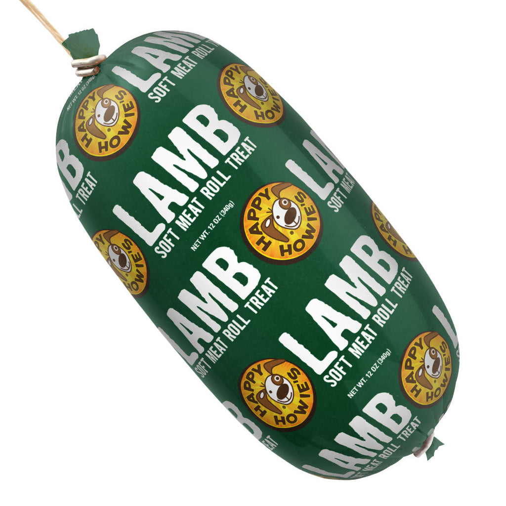 Happy Howie's Lamb Meat Roll Dog Treat (12oz)