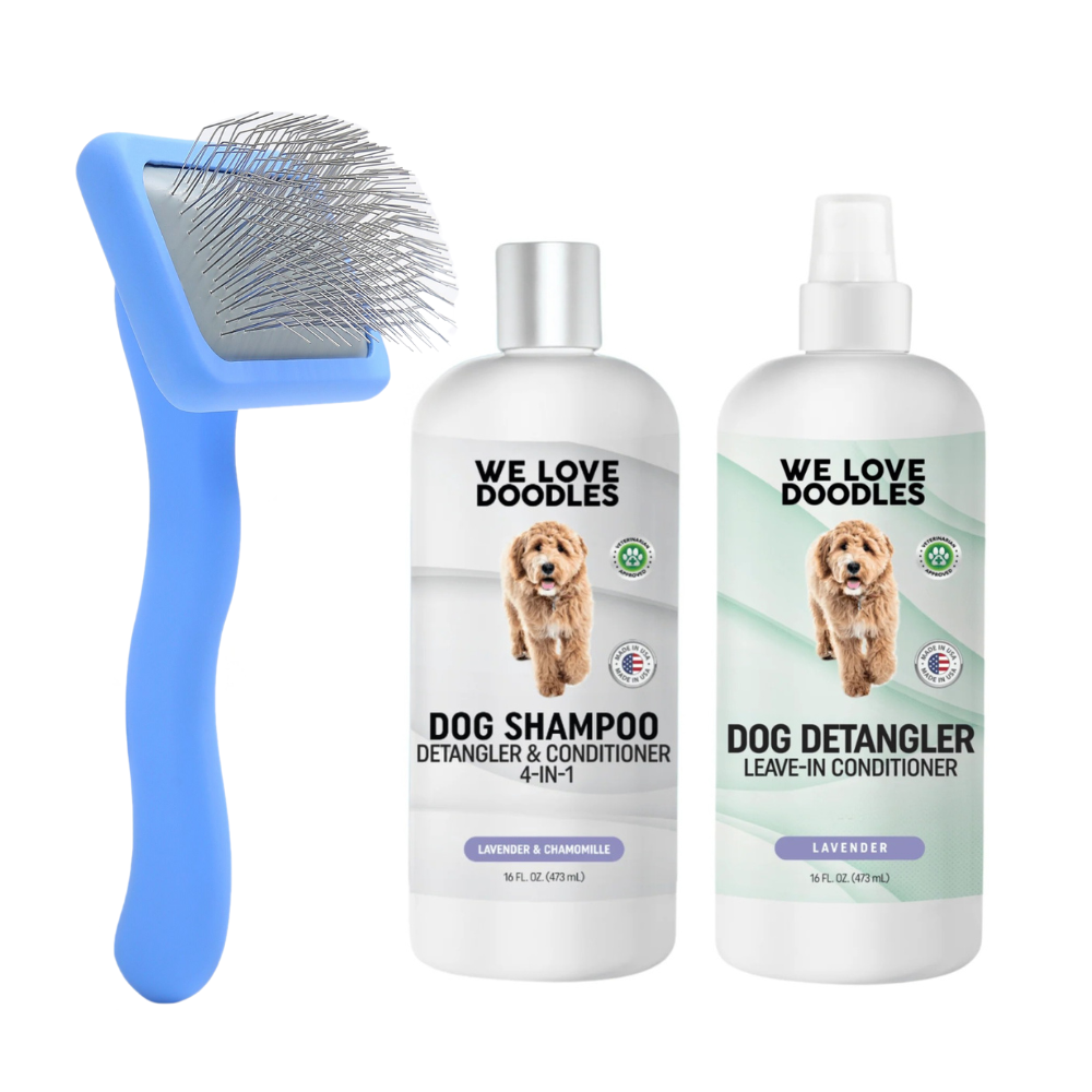 Home Dog Grooming Starter Pack Clean, Soft, Tangle-Free Coats at Home