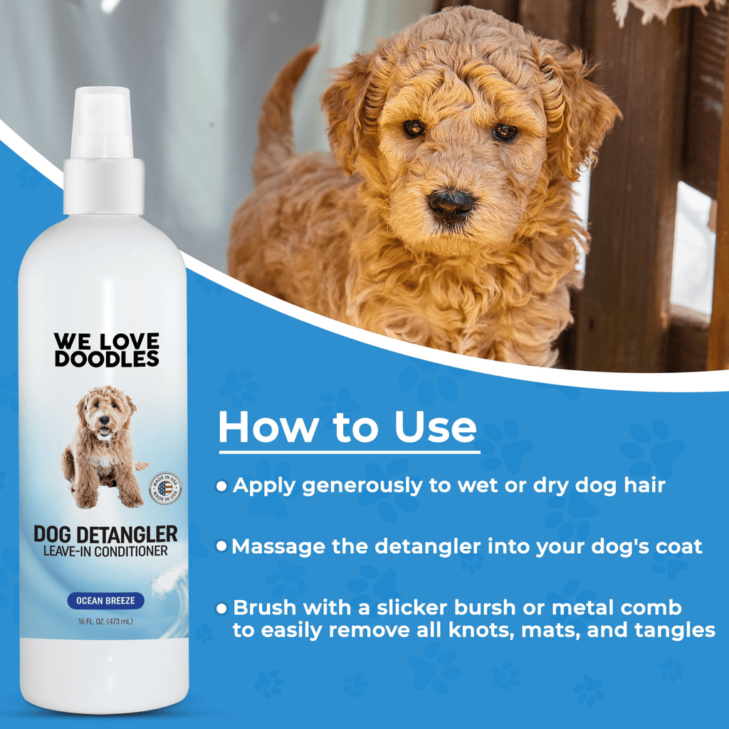 Dog Detangler Spray (Ocean Breeze Scent)