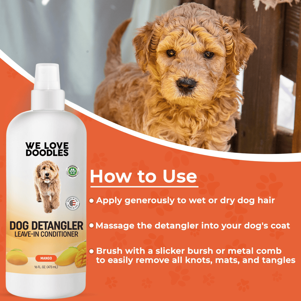 Dog Detangler Spray (Mango Scent)