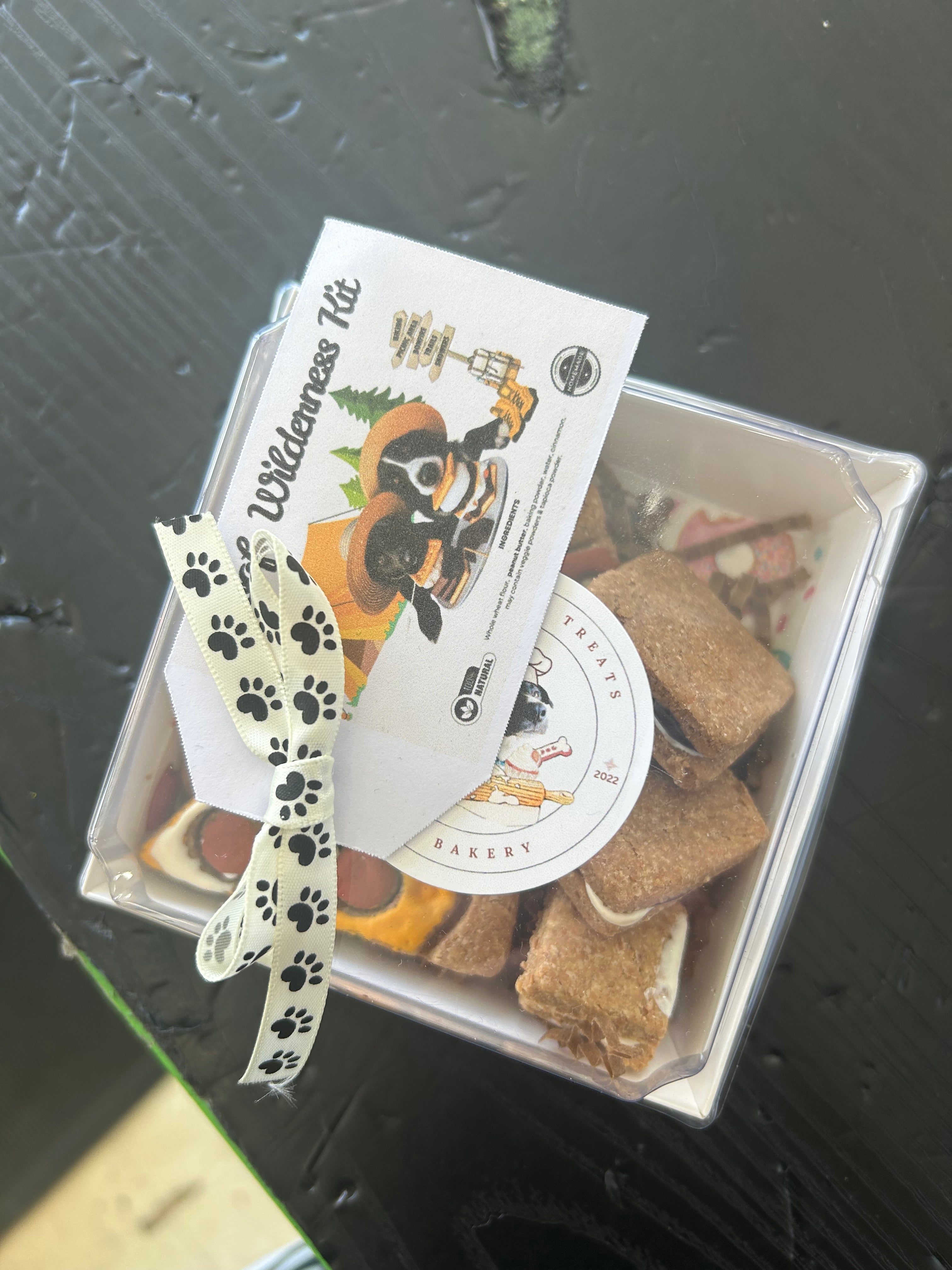 Tootsies & Treats Peanut Butter Treats Woof Wilderness Kit Box (4oz)