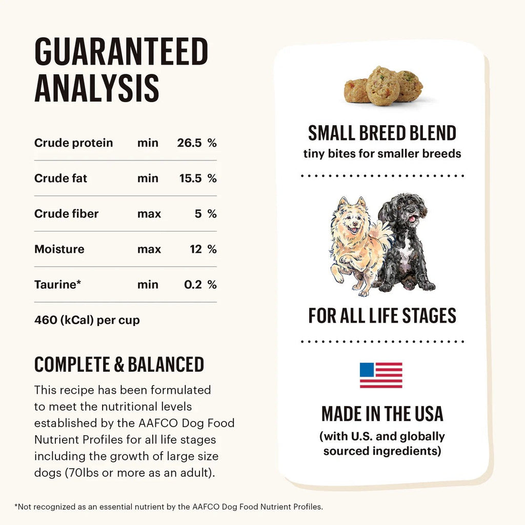 Honest Kitchen Clusters Small Breed Grain Free Chicken Dry Dog Food (4lb)