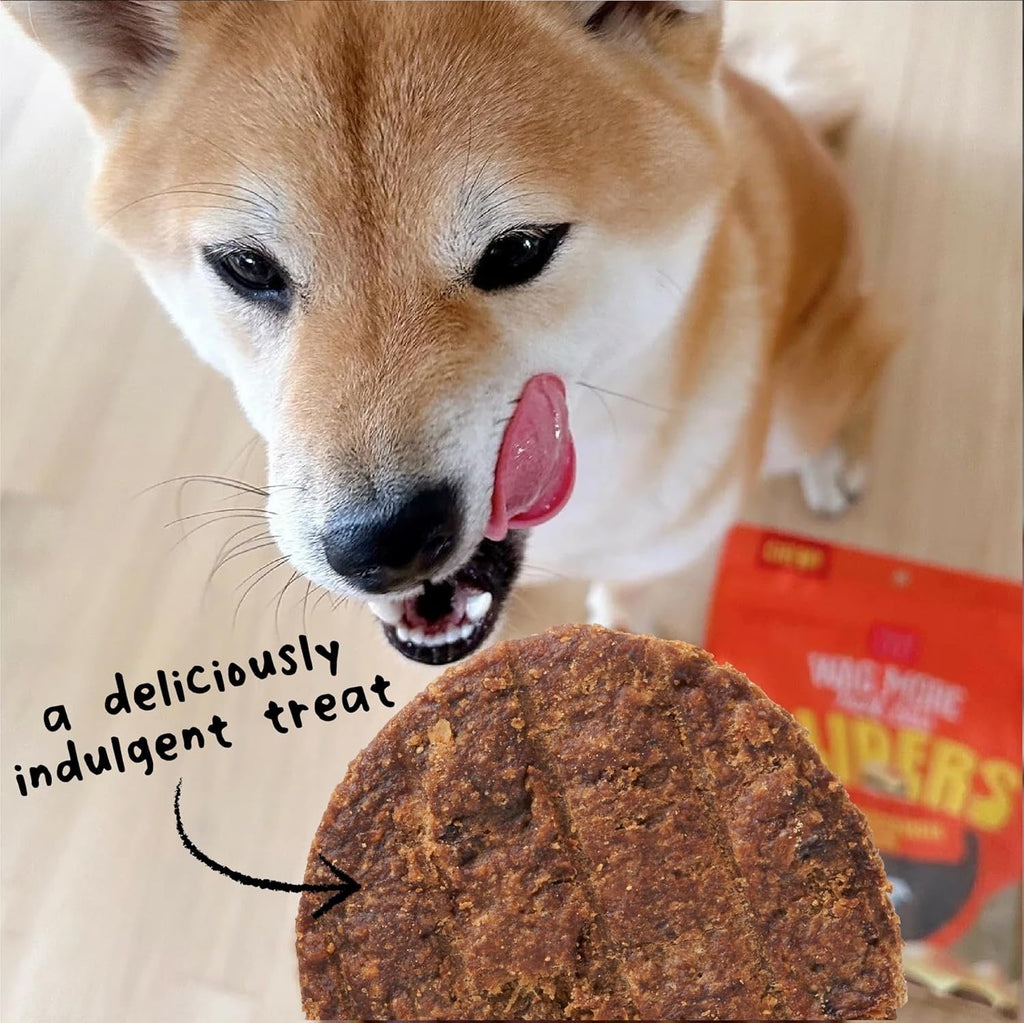 Wagmore Grain Free Beef Cheeseburgers Sliders Dog Treats (8oz)