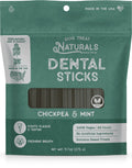 Dog Treat Naturals Chickpea & Mint Dental Sticks Dog Treats (10oz)