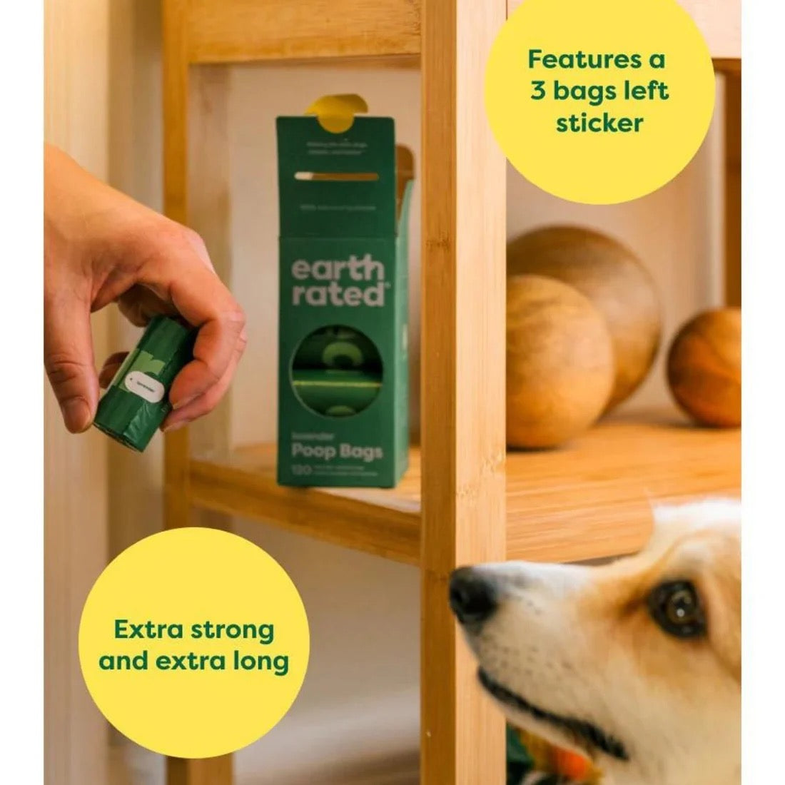 Earth Rated Lavender Scented Poop Bags Refills