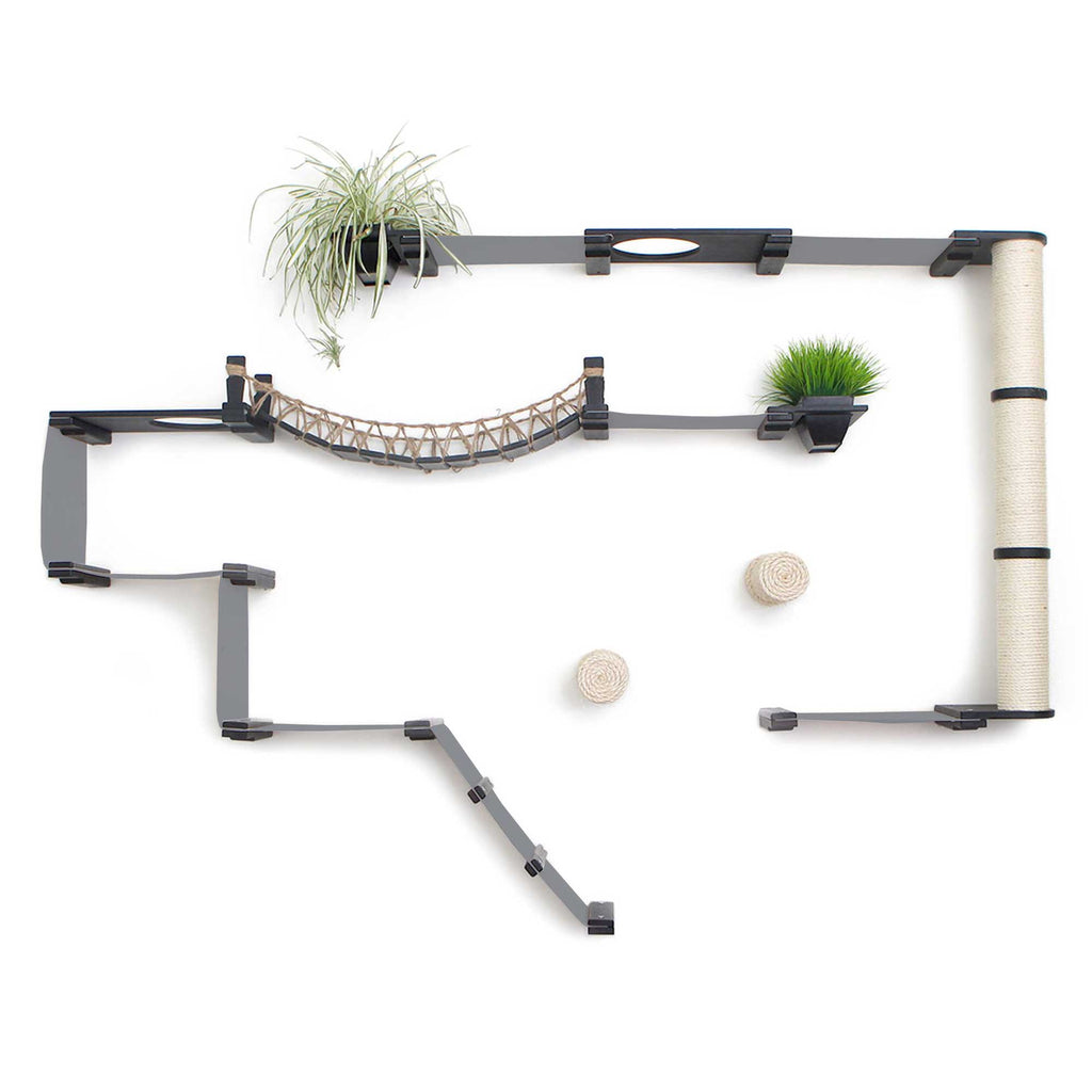 The Juggernaut - Indoor Cat Playground for Wall