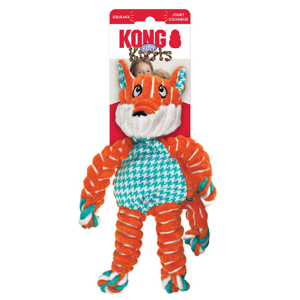 Kong Floppy Knots Fox Medium/Large