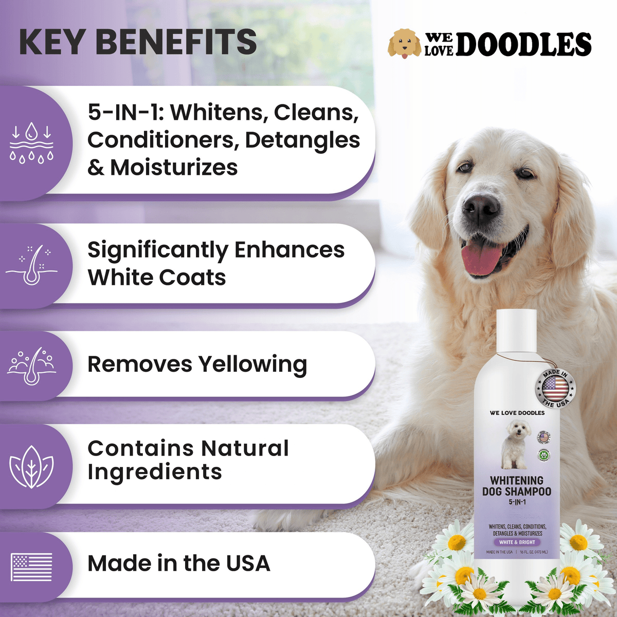 Whitening Dog Shampoo