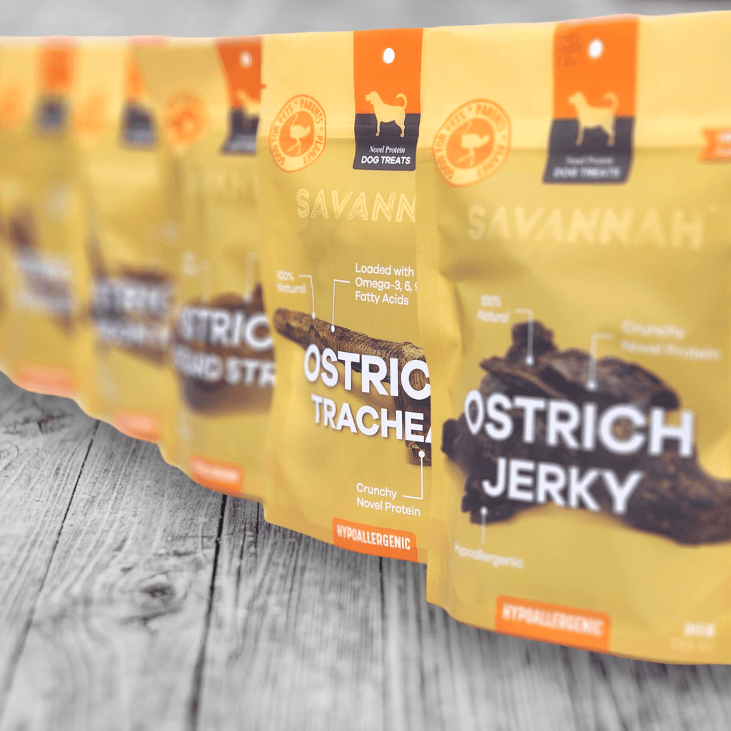 Chewy Ostrich Whole Gizzard: The Protein & Omega-3 Rich, Natural Dog Chew Treat