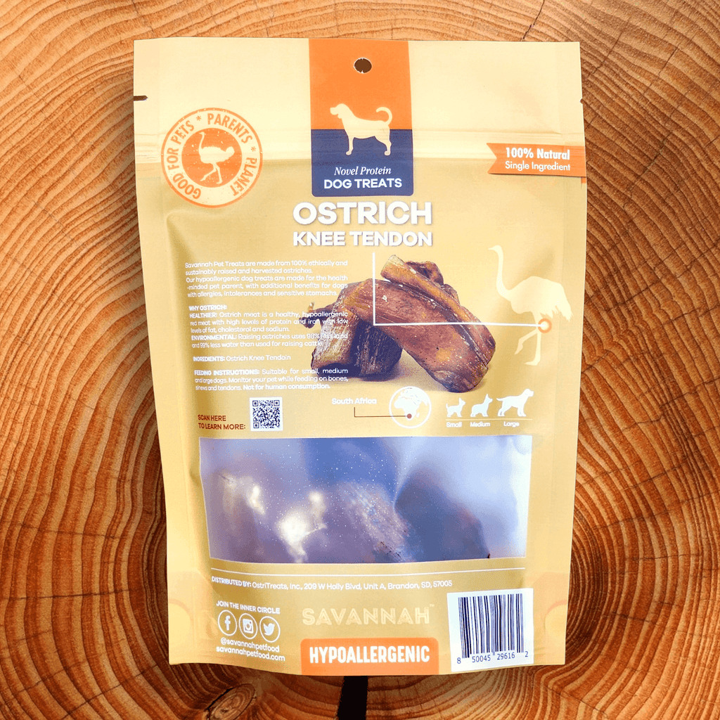 Chewy Ostrich Knee Tendon: The Satisfying, Joint-Supporting Chew