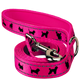 Pink Dog Leash by EcoBark - Padded Comfort Grip Leash - 4ft, 5ft, and 6ft Leash for Teacup, Small, and Medium Dogs