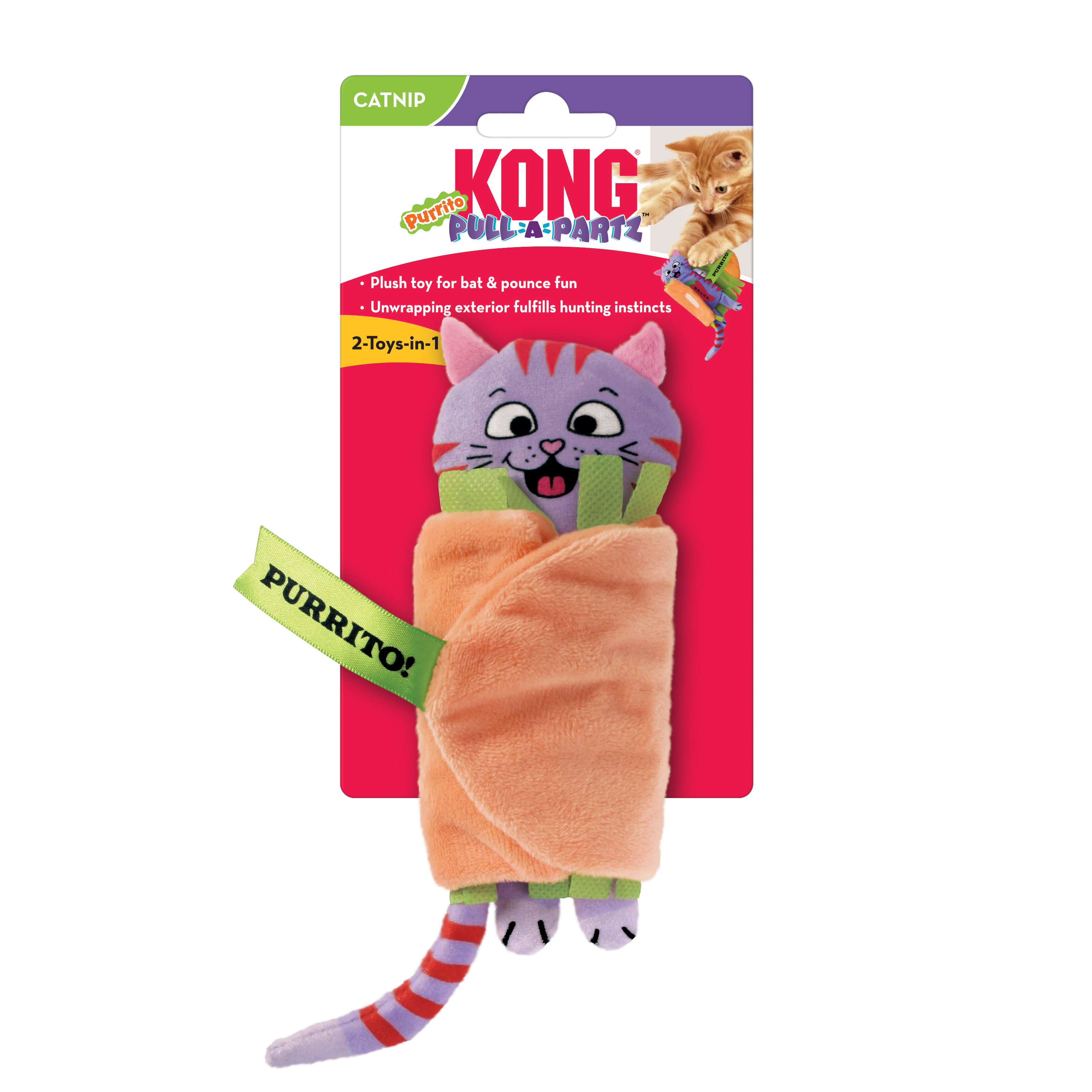 Kong Cat Pull-A-Partz Purrito