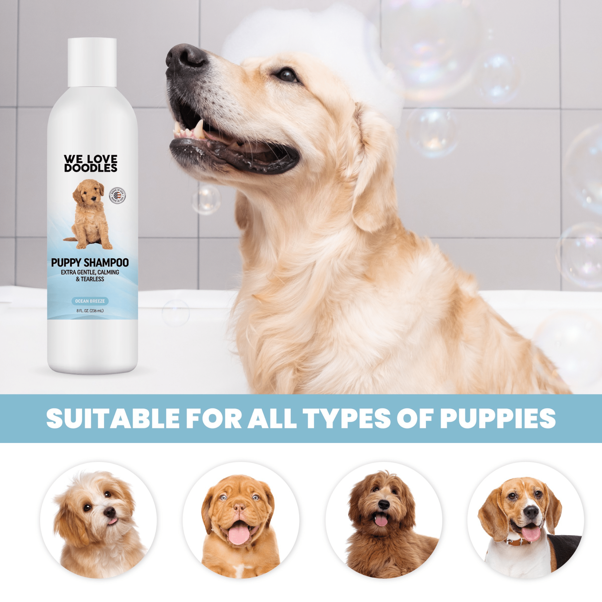 Puppy Shampoo Ocean Breeze