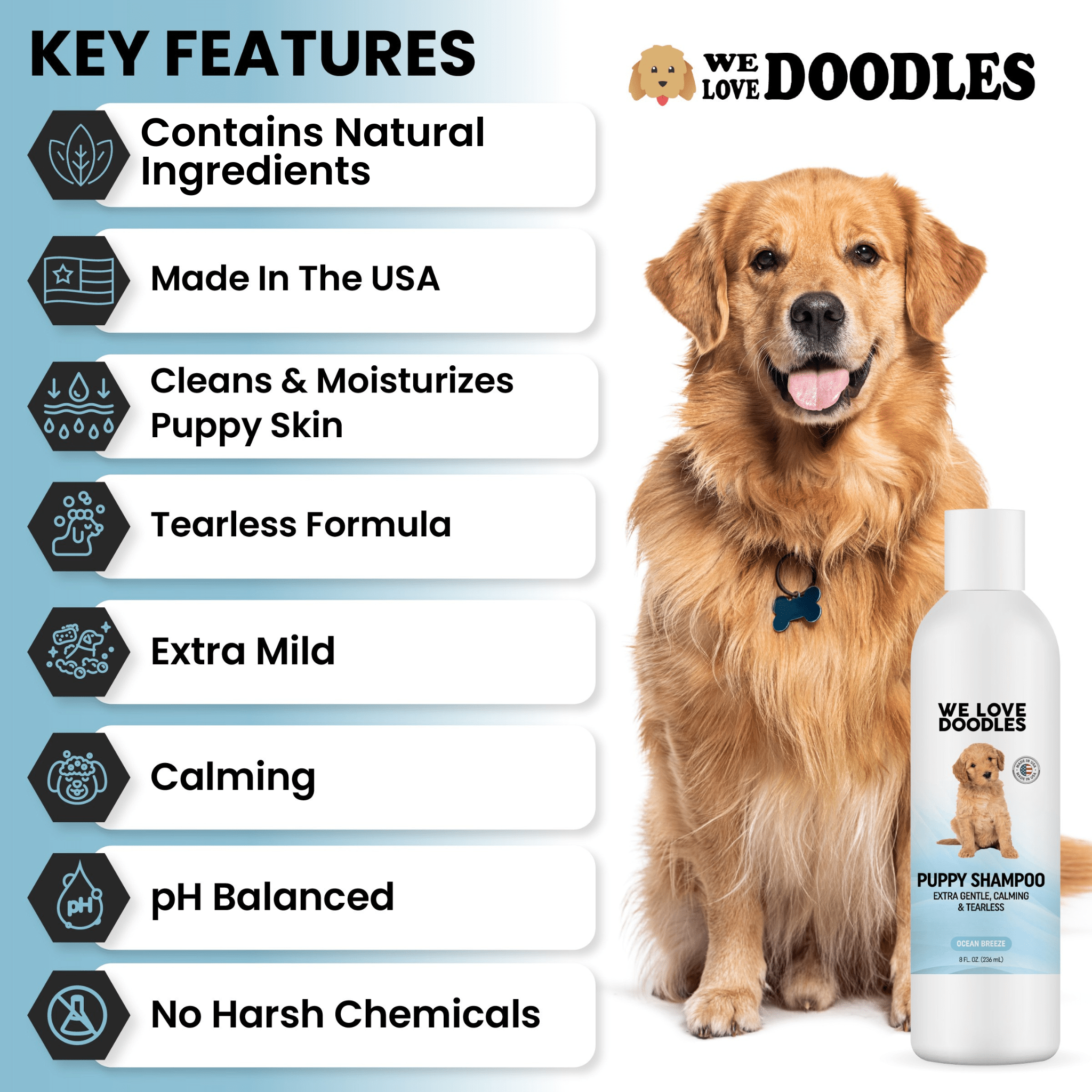 Puppy Shampoo Ocean Breeze
