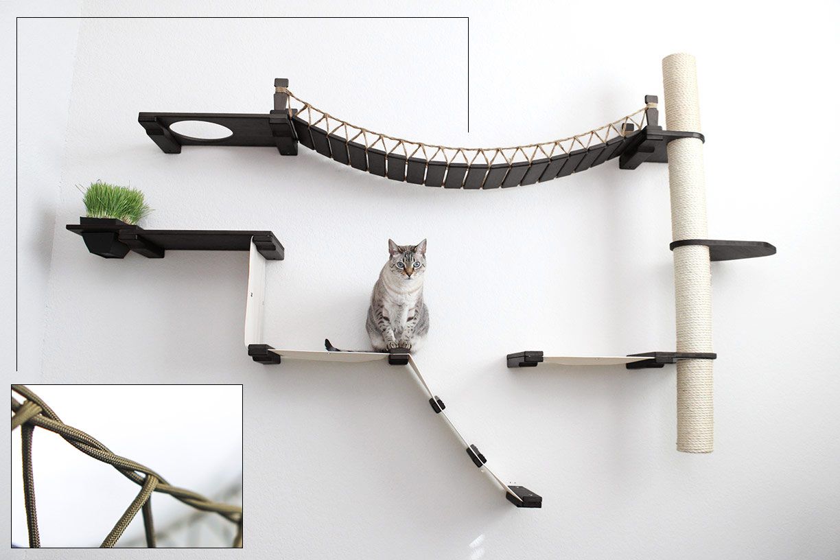 The Expedition - Cat Jungle Gym Wall System