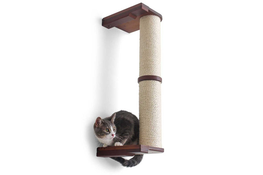 Wall Mounted Cat Climbing Pole - Sisal