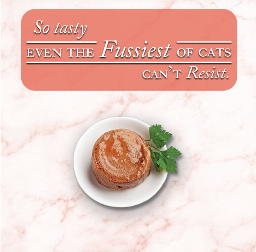 Fussie Cat Fine Dining - Pate - Sardine with Chicken Entree in gravy (2.82oz)