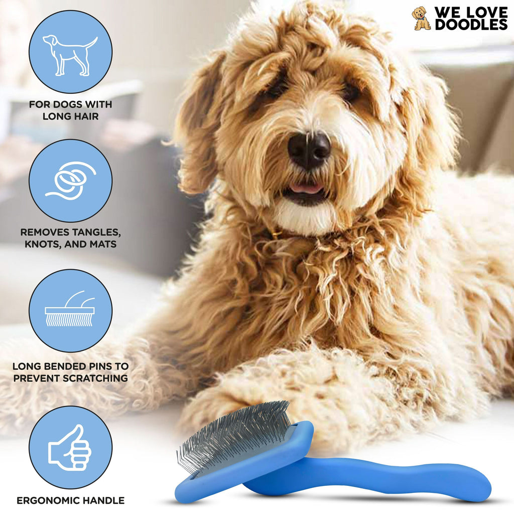 Dog Brushes: Ultimate Brush Pack – Slicker, Pin Brush & Dematting Comb