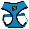EcoBark Teal Dog Harness - Over-the-Head Soft Mesh Dog Vest Halter for Small to Medium Dogs and Puppies