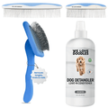 Unscented Grooming Starter Pack (Brush, Combs & Detangler)