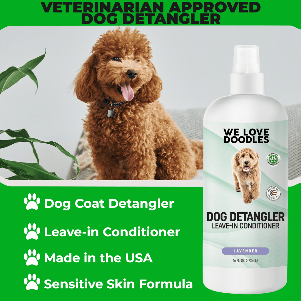 Slicker Brush & Lavender Detangler Spray Bundle