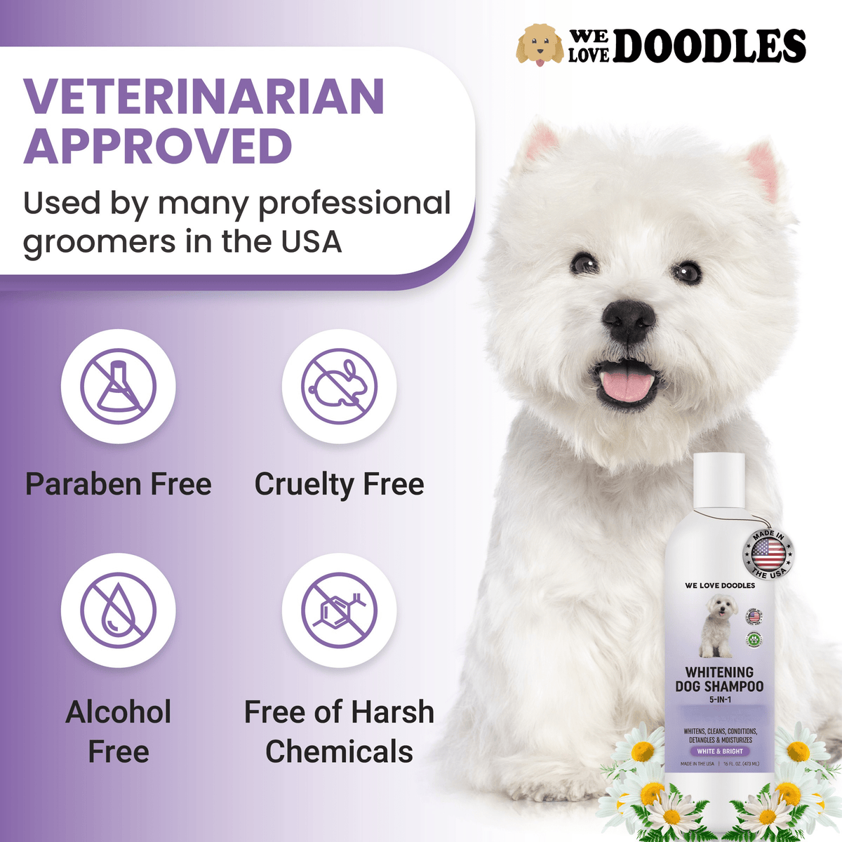 Whitening Dog Shampoo