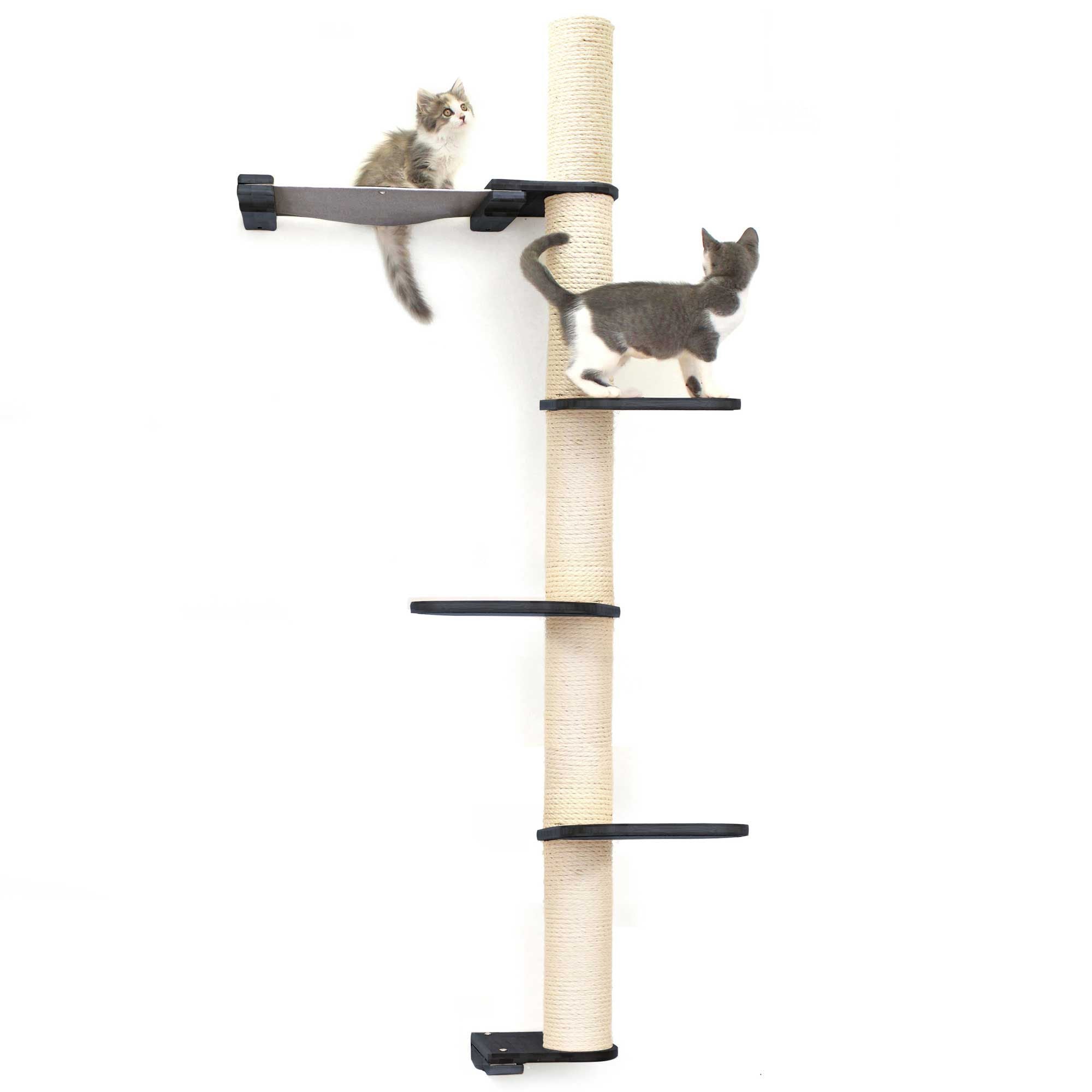 The Crow's Nest - A Wall Cat Scratcher with Hammock