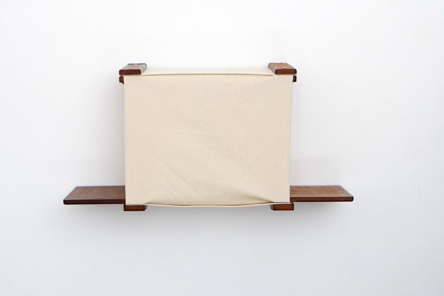 Cat Cubby for Wall - Covered Cat Bed