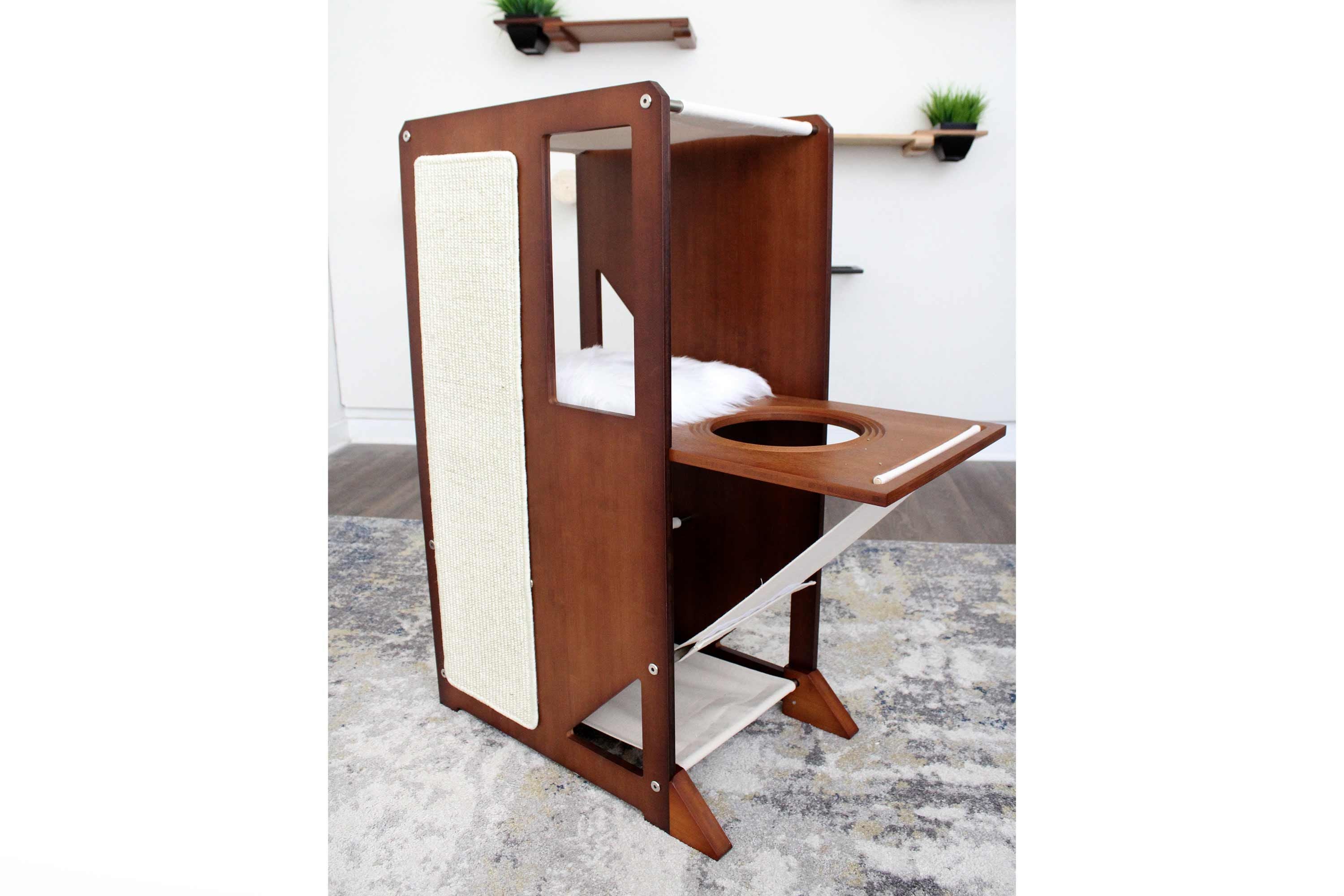 The Overlook - Sturdy - Bamboo Cat Tree