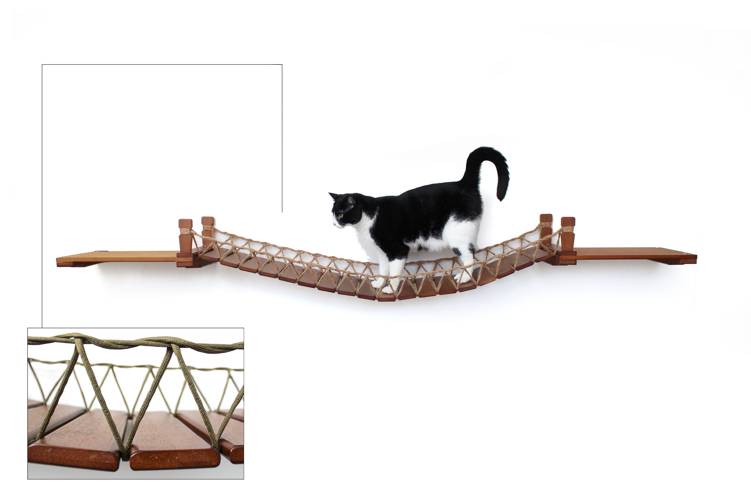 Cat Wall Bridge and Shelf Set