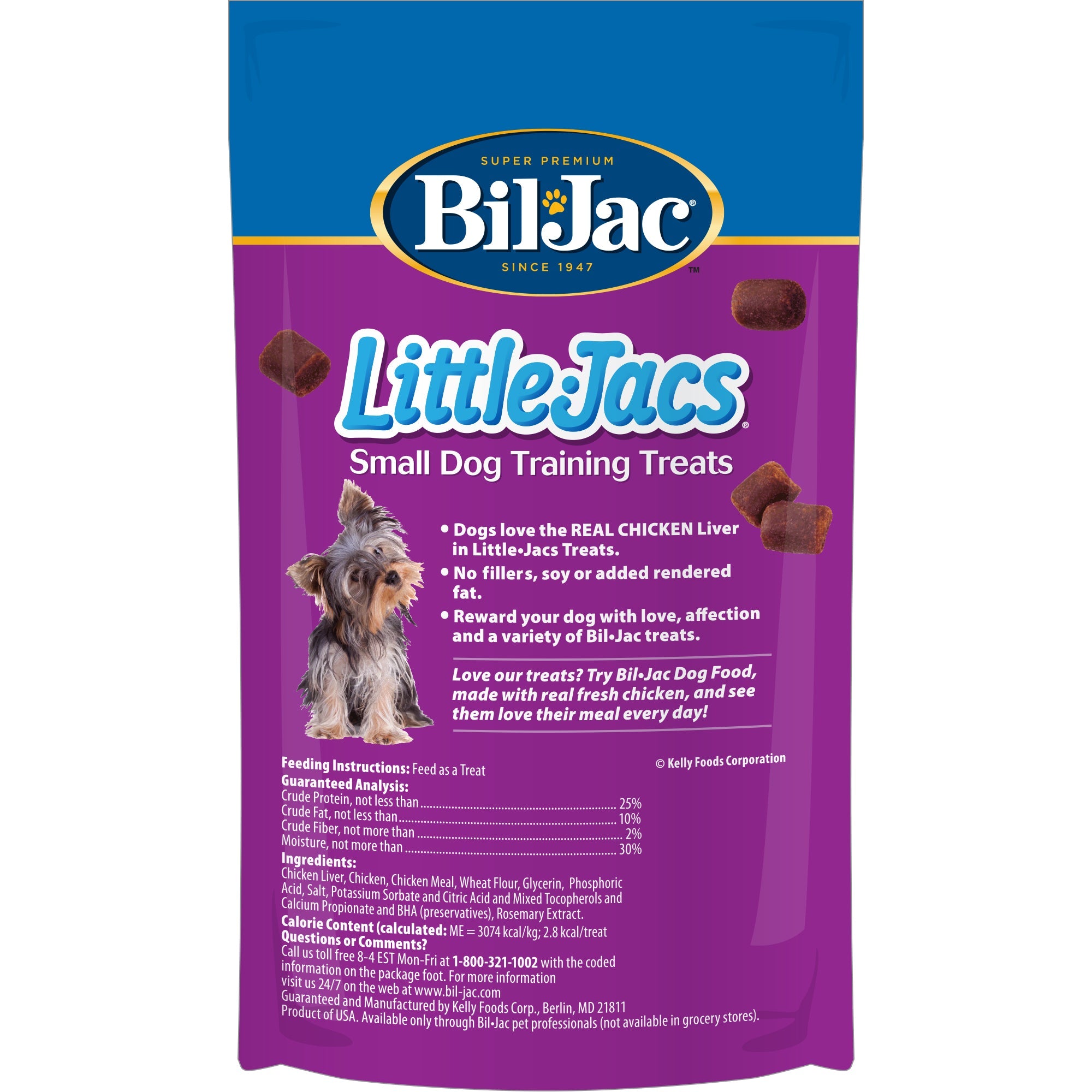 Bil-Jacs Little Jack Soft Training Dog Treats (4oz)