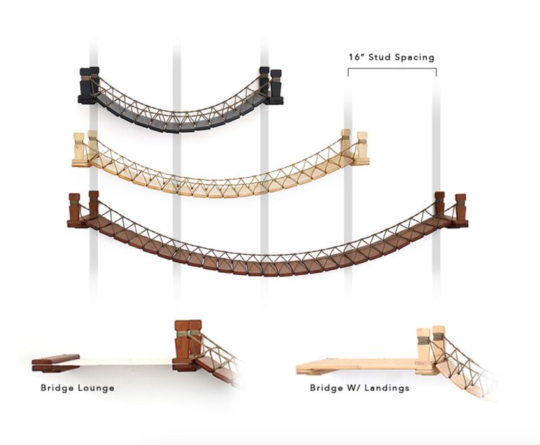 Cat Wall Bridge and Shelf Set