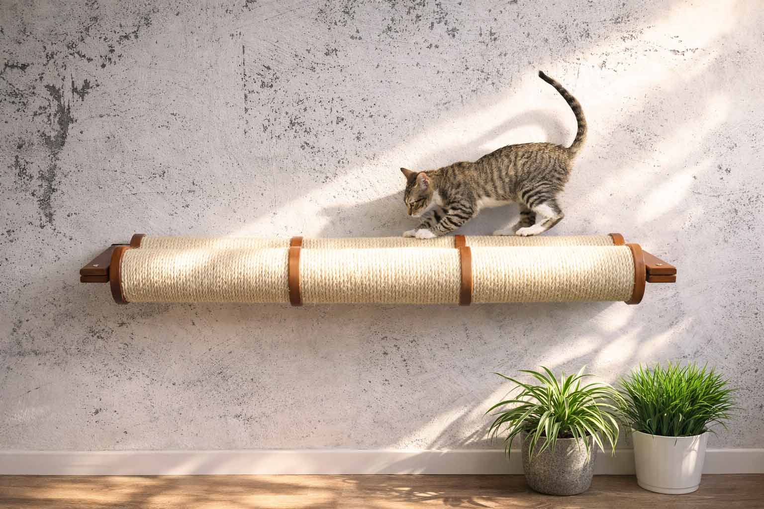 Horizontal Scratching Post for Cats