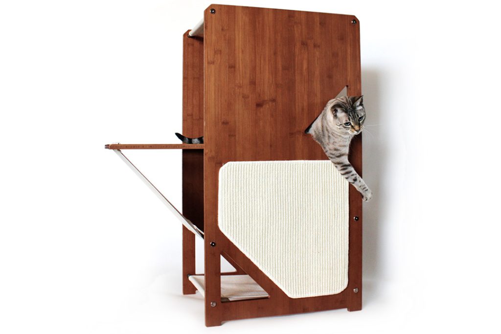 The Overlook - Sturdy - Bamboo Cat Tree