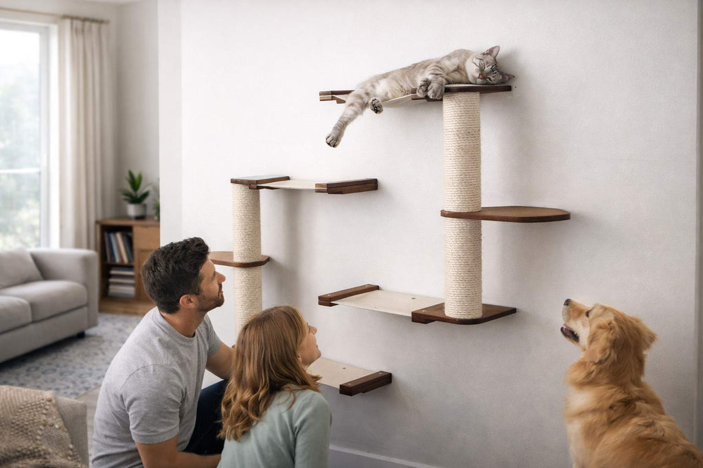 The Catacombs - Cat Tree Scratching Post System