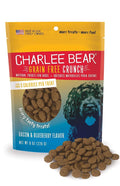 Charlee Bear Grain Free Crunch Bacon & Blueberry Dog Treats (8oz)