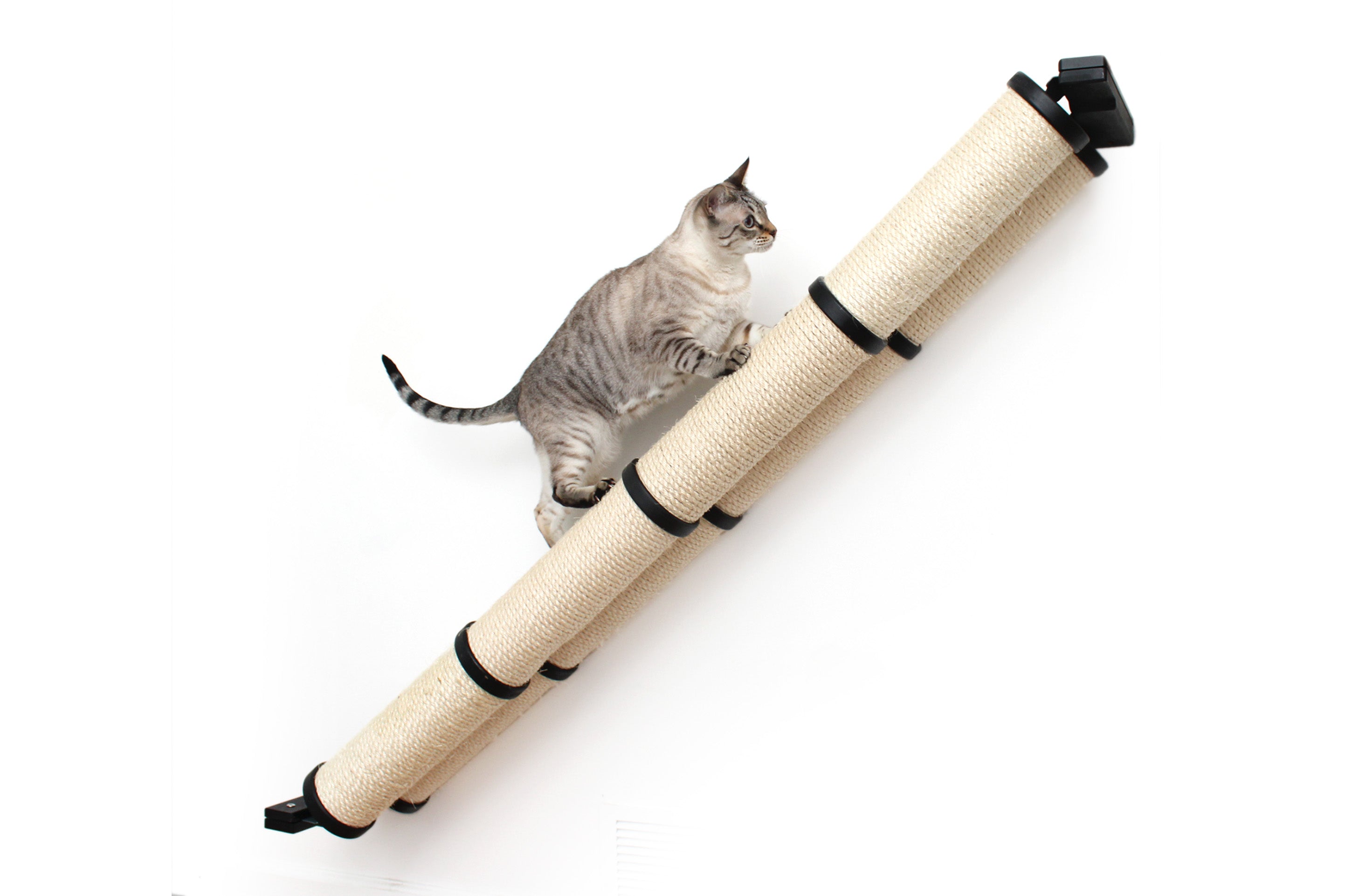 Slanted Cat Scratcher for Wall