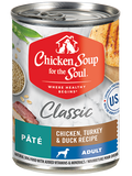 Chicken Soup Adult Chicken, Turkey and Duck Wet Dog Can (13oz)