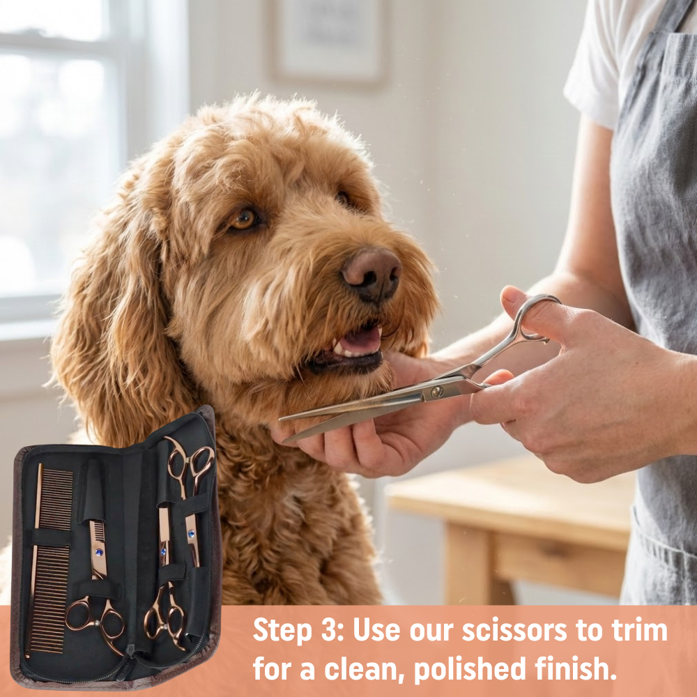 At Home Grooming Pack + Organizer Bag (Unscented Detangler Spray)