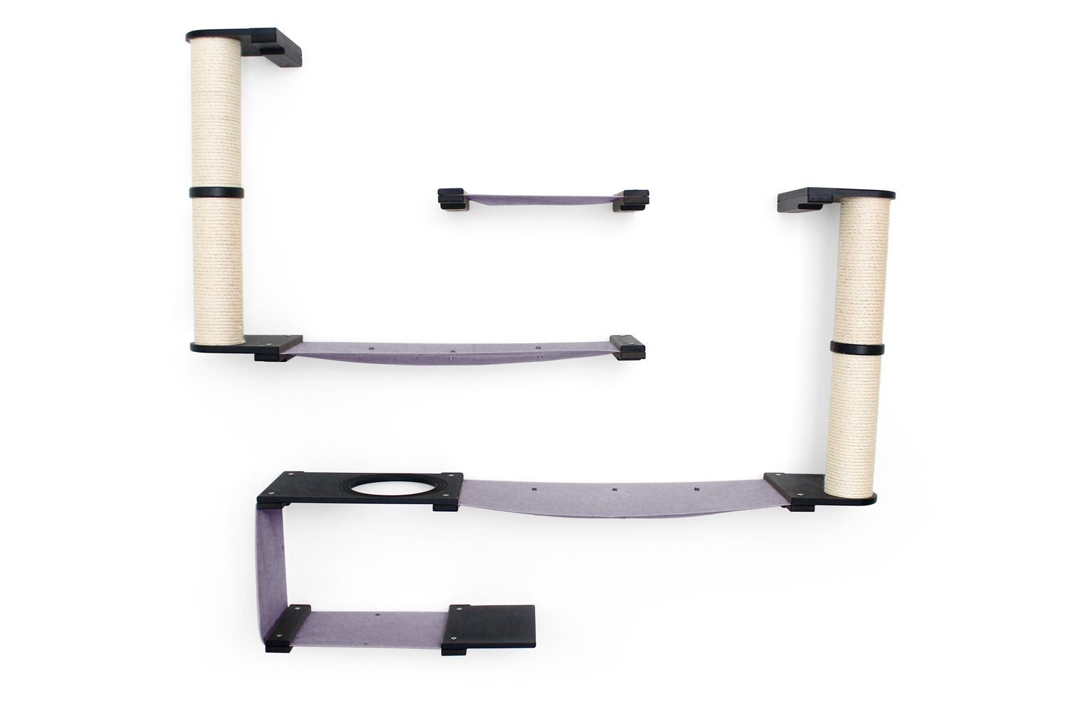 The Roman - A Wall Mounted Cat Scratcher Tree