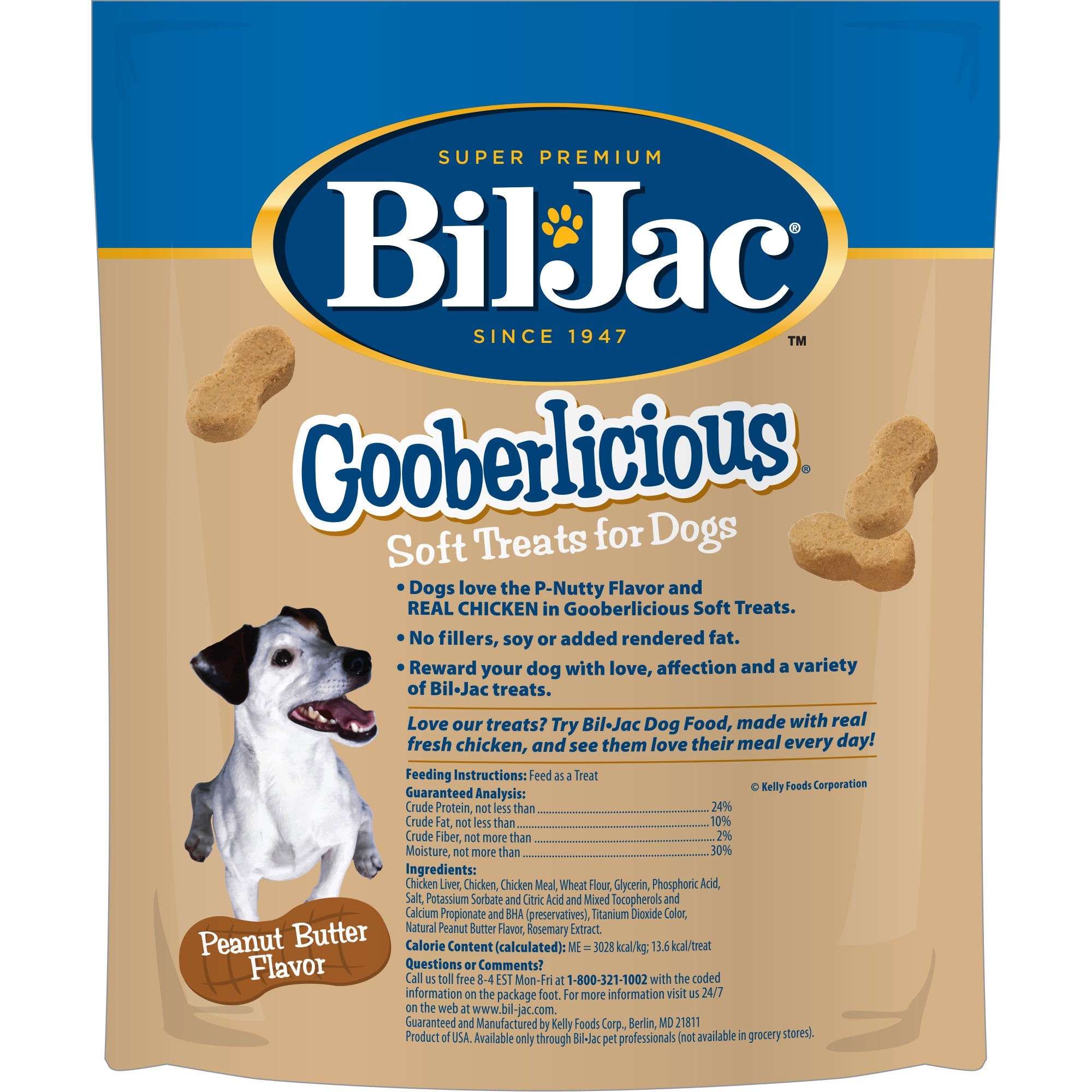 Bil-Jac Gooberlicious Soft Dog Treats (10oz)