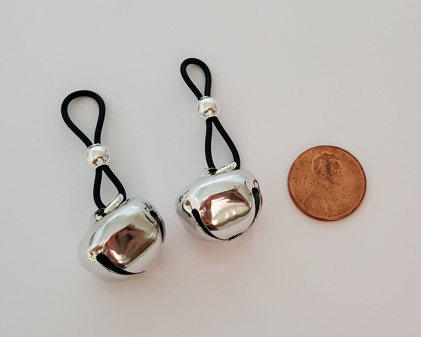 Christmas Jingle Bell Nipple Noose Sexy Fake Nipple Rings Nipple Jewelry