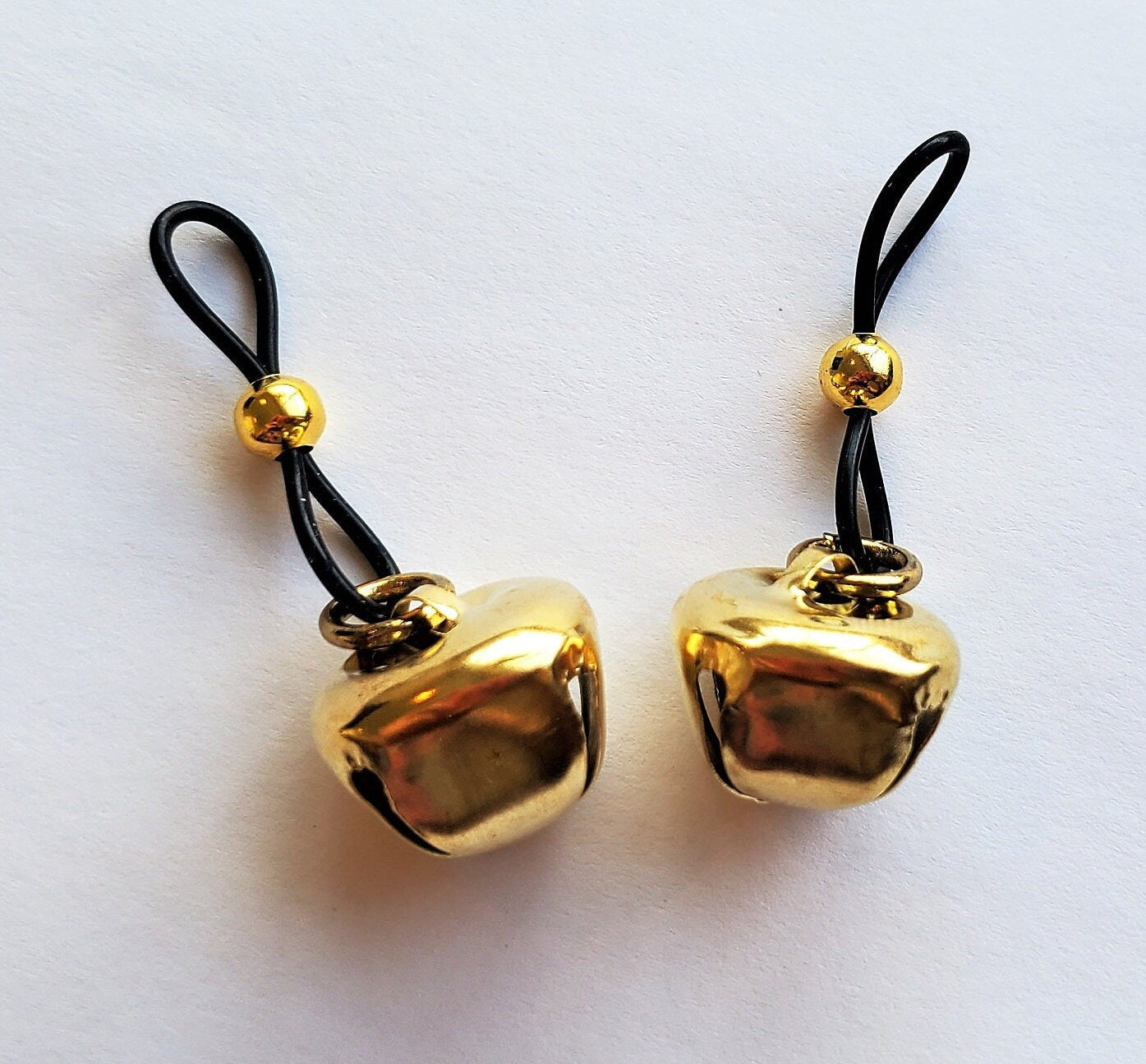 Christmas Jingle Bell Nipple Noose Sexy Fake Nipple Rings Nipple Jewelry