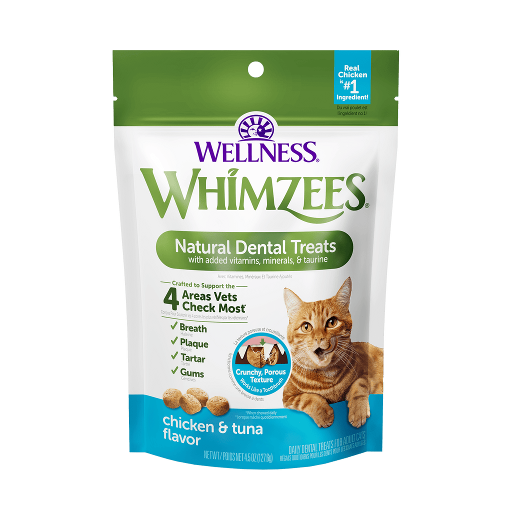 Whimzee Cat Chicken and Tuna Dental Treats (2oz)