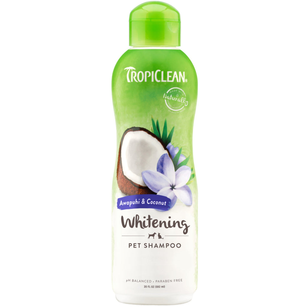 Tropiclean Awapuhi and Coconut Whitening Dog Shampoo (20oz)