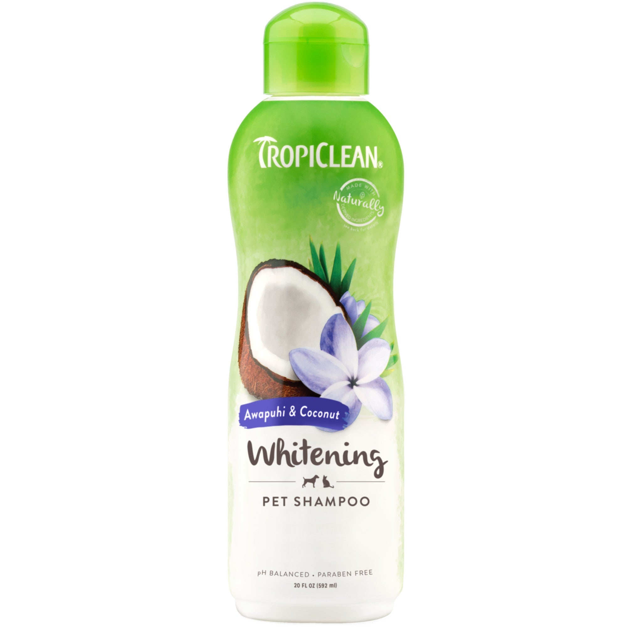 Tropiclean Awapuhi and Coconut Whitening Dog Shampoo (20oz)