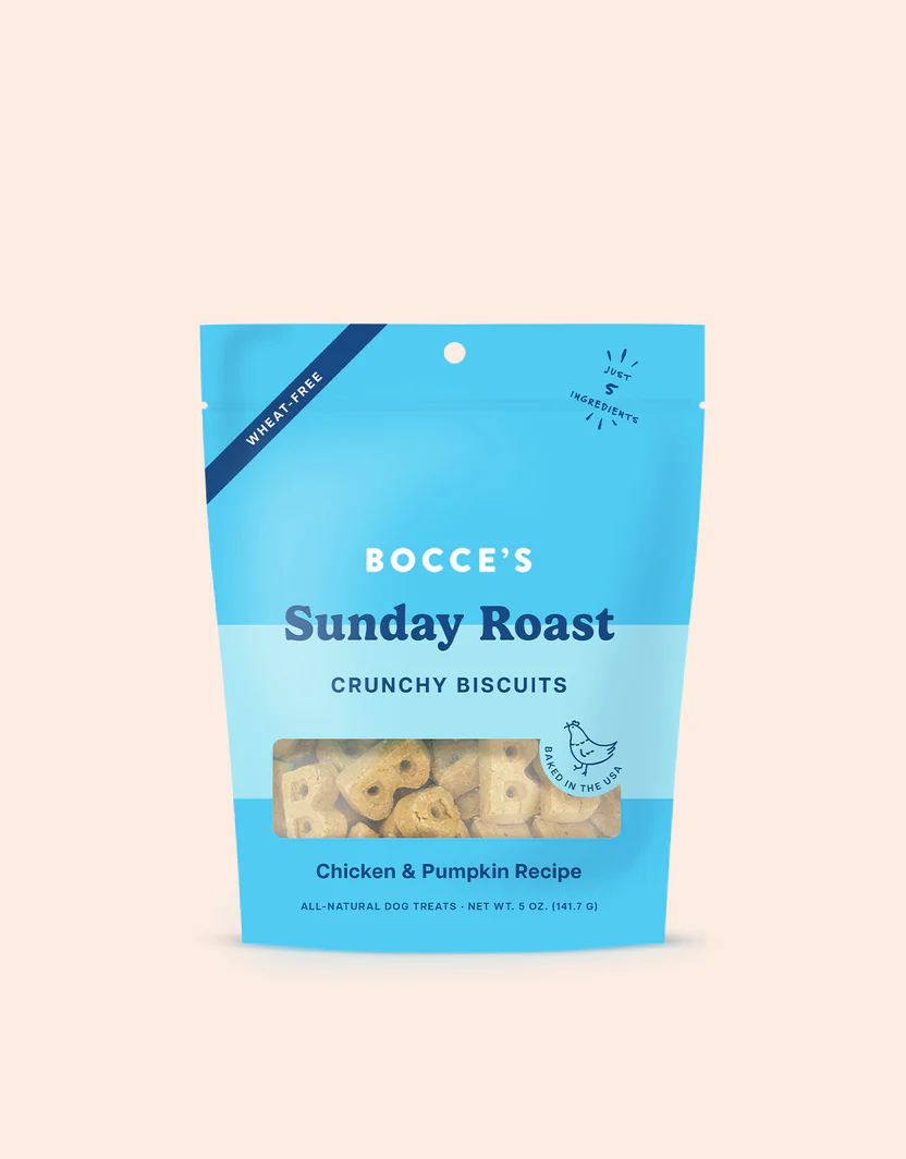 Bocce's Sunday Roast Dog Biscuits (5oz)