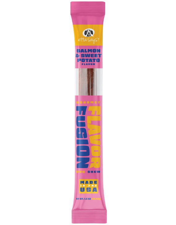Etta Says Fusion Chew Salmon and Sweet Potato Dog Treat (1.75oz)