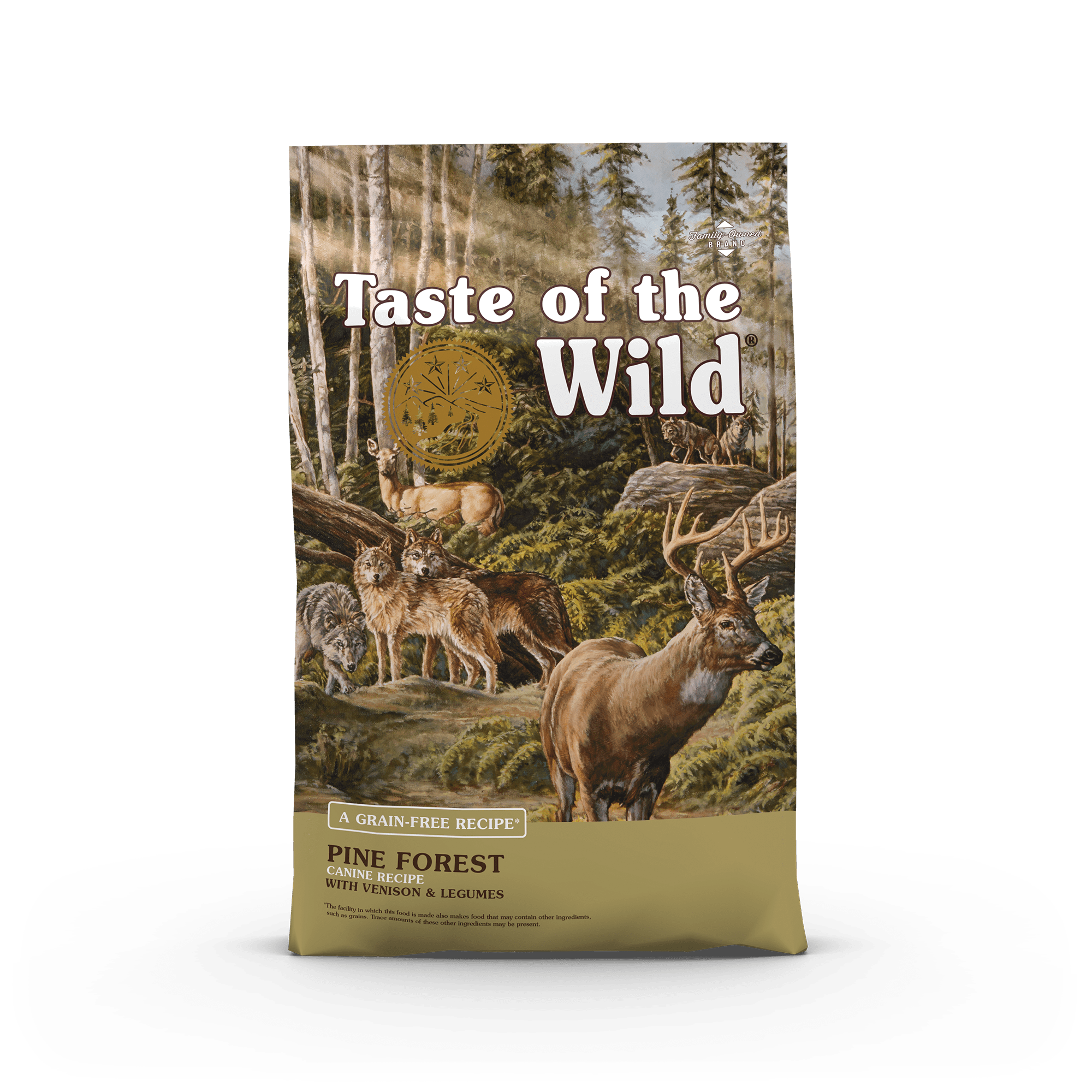 Taste of the Wild Adult Pine Forest Venison and Legumes Canine Food